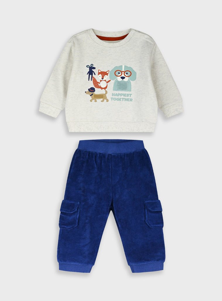 Boy Set - Navy