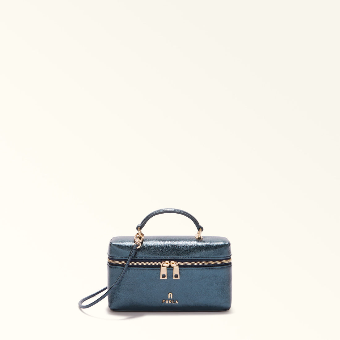 Furla Camelia Micro Crossbody Bag In Leather