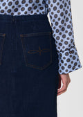 Jane skirt in navy by Tara Jarmon