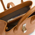 Furla Goccia S Tote Base 22 in Brown - Bags 