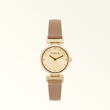 Furla Twist Round Case Watch 25Mm in Brown - Watches 