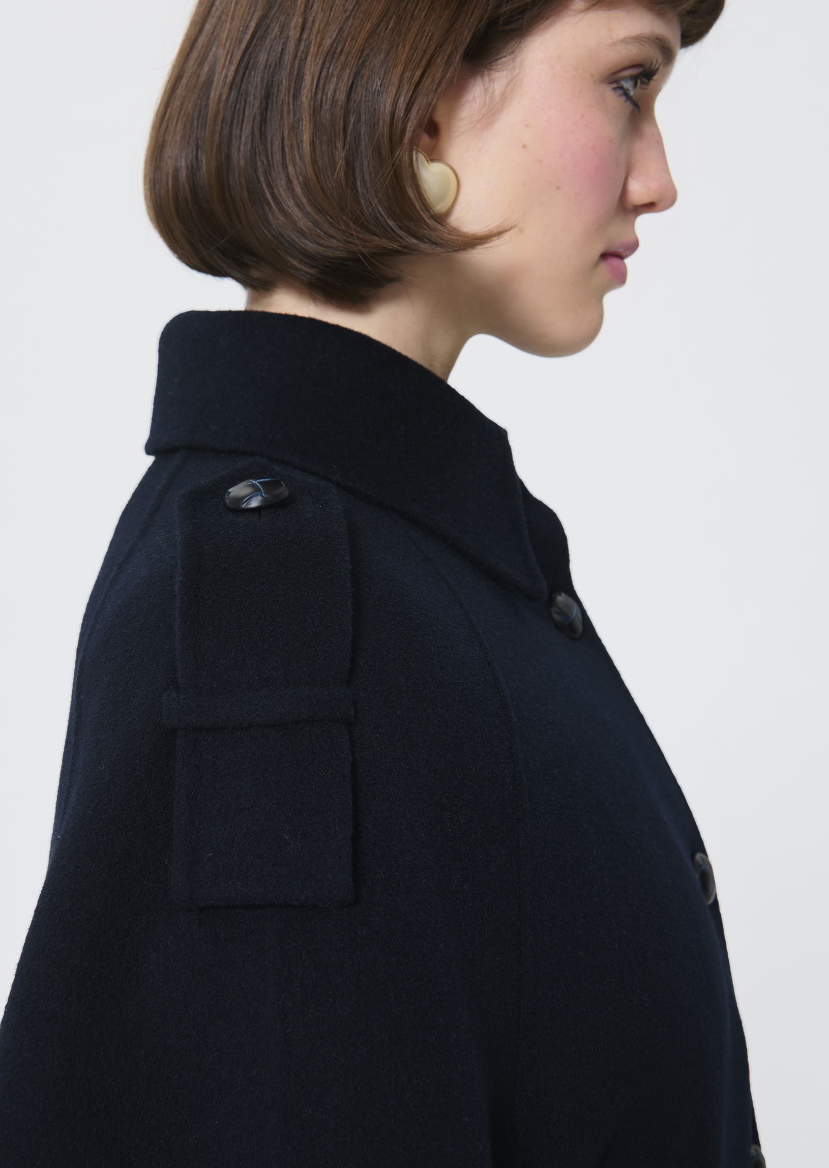 Majorelle  double-sided night coat
