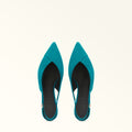 Furla Sfera  Slingback Ballerina T.10 in Blue - Shoes 