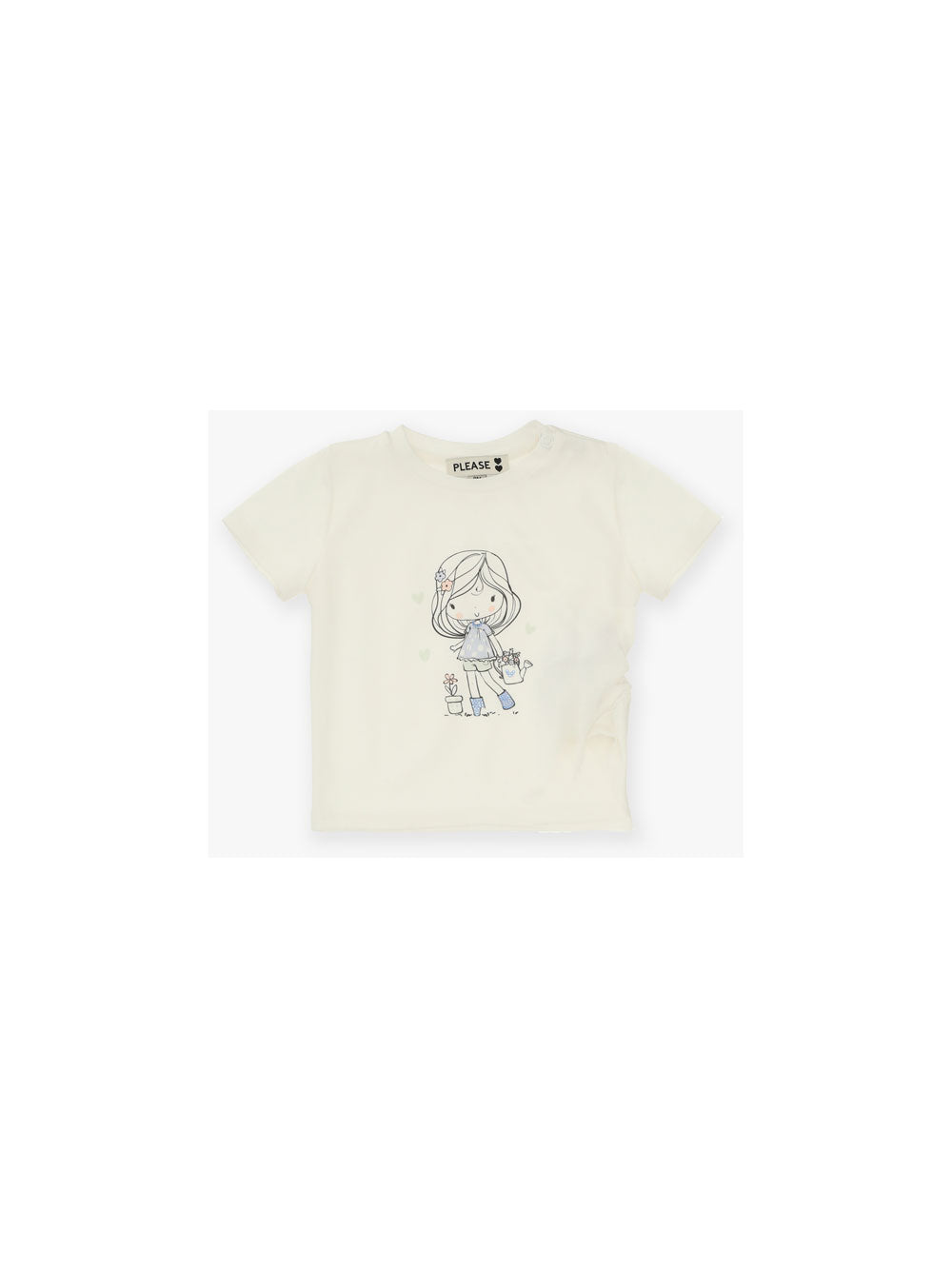 white t-shirt T-SHIRT KHABBAZ