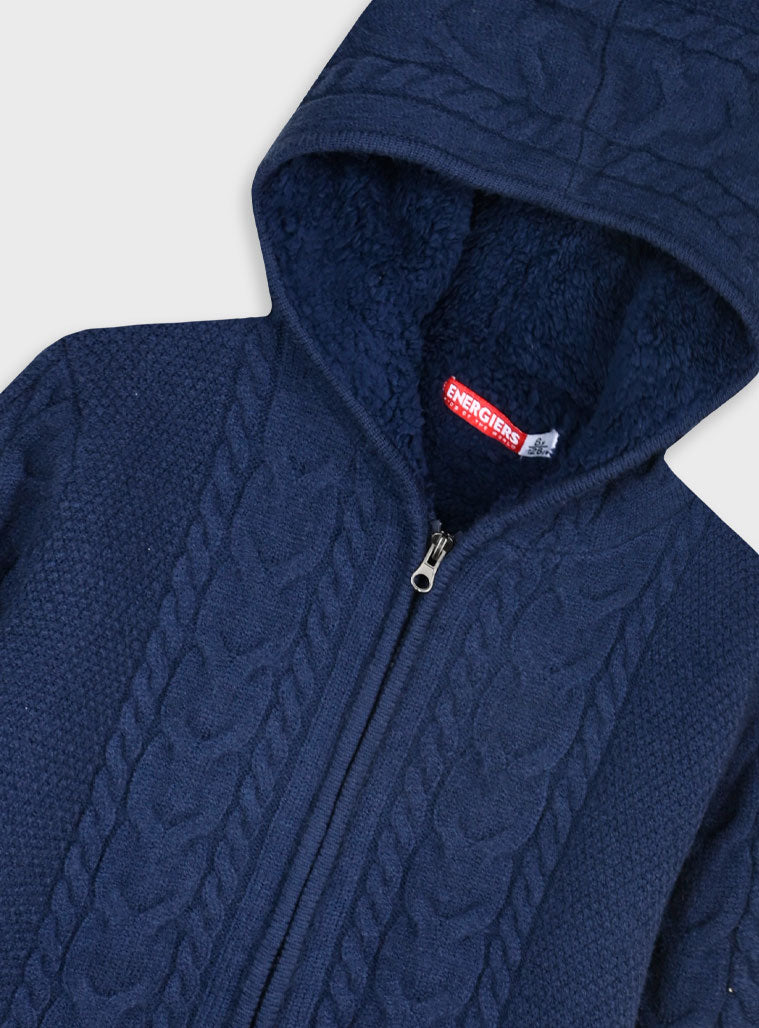 Children's Navy Cardigan For Boy