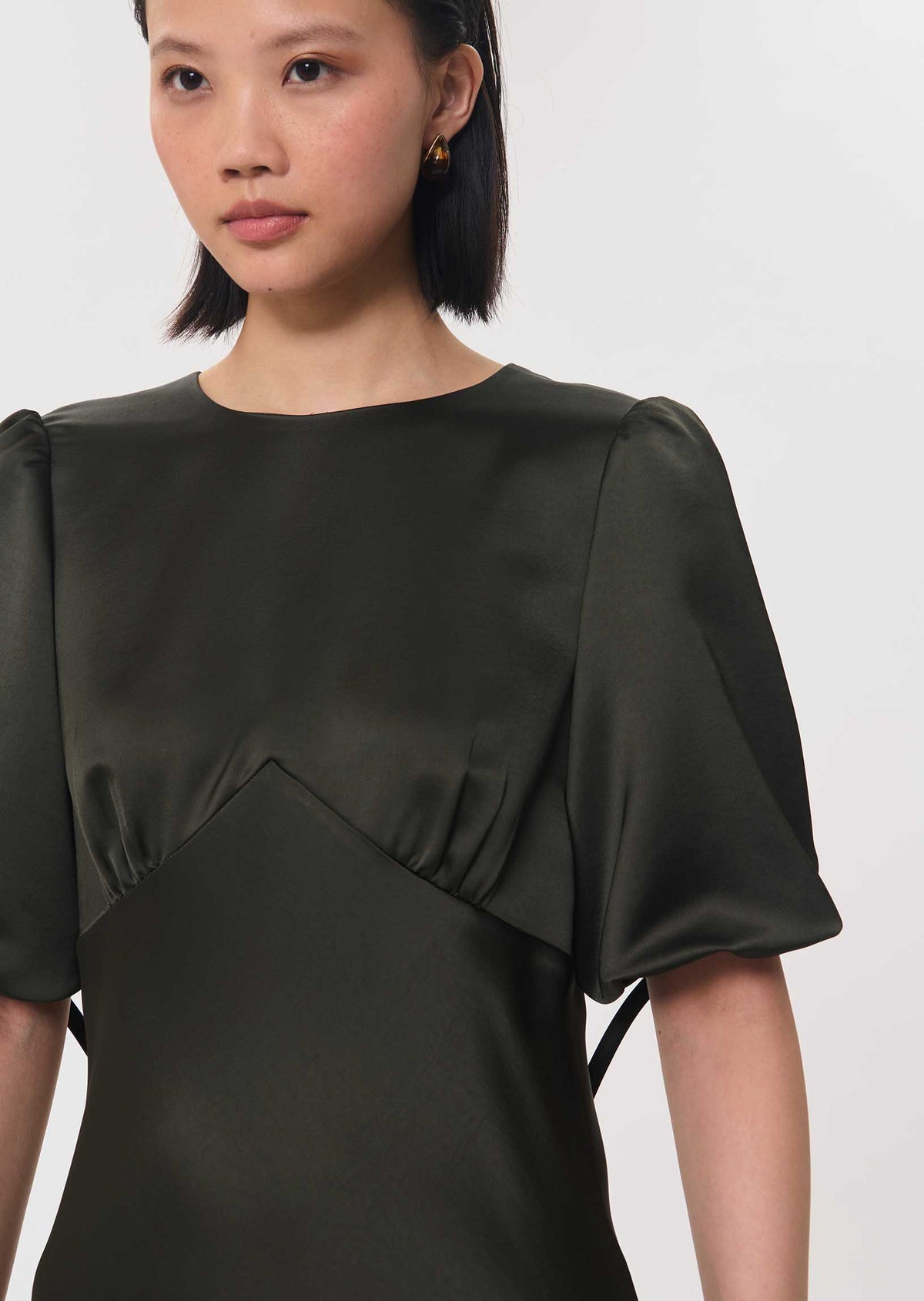 Rimina dress in khaki by Tara Jarmon