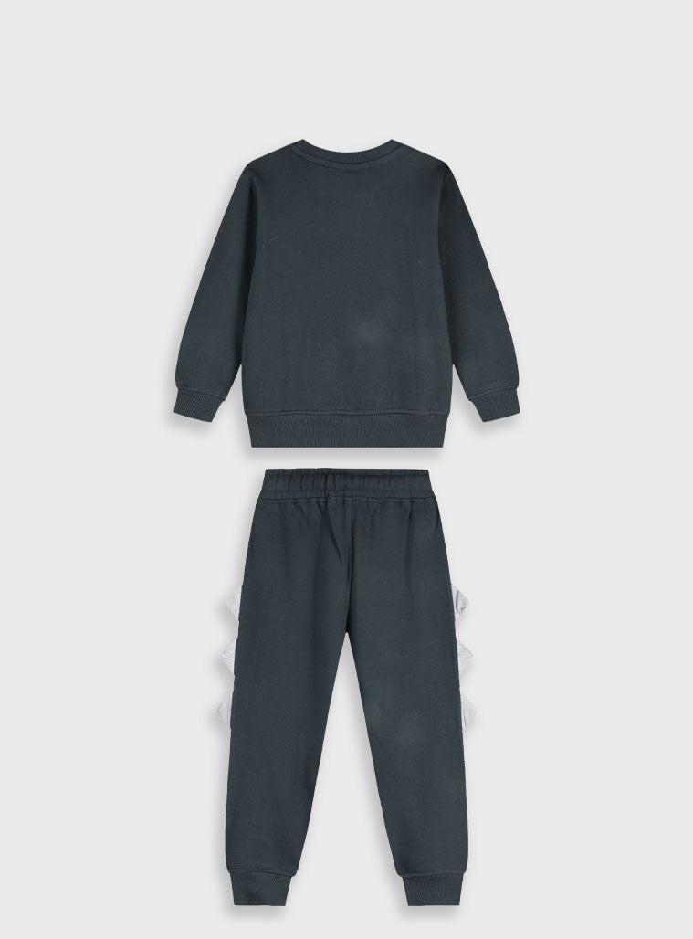 Children's Anthracite Tracksuit For Boy Energiers