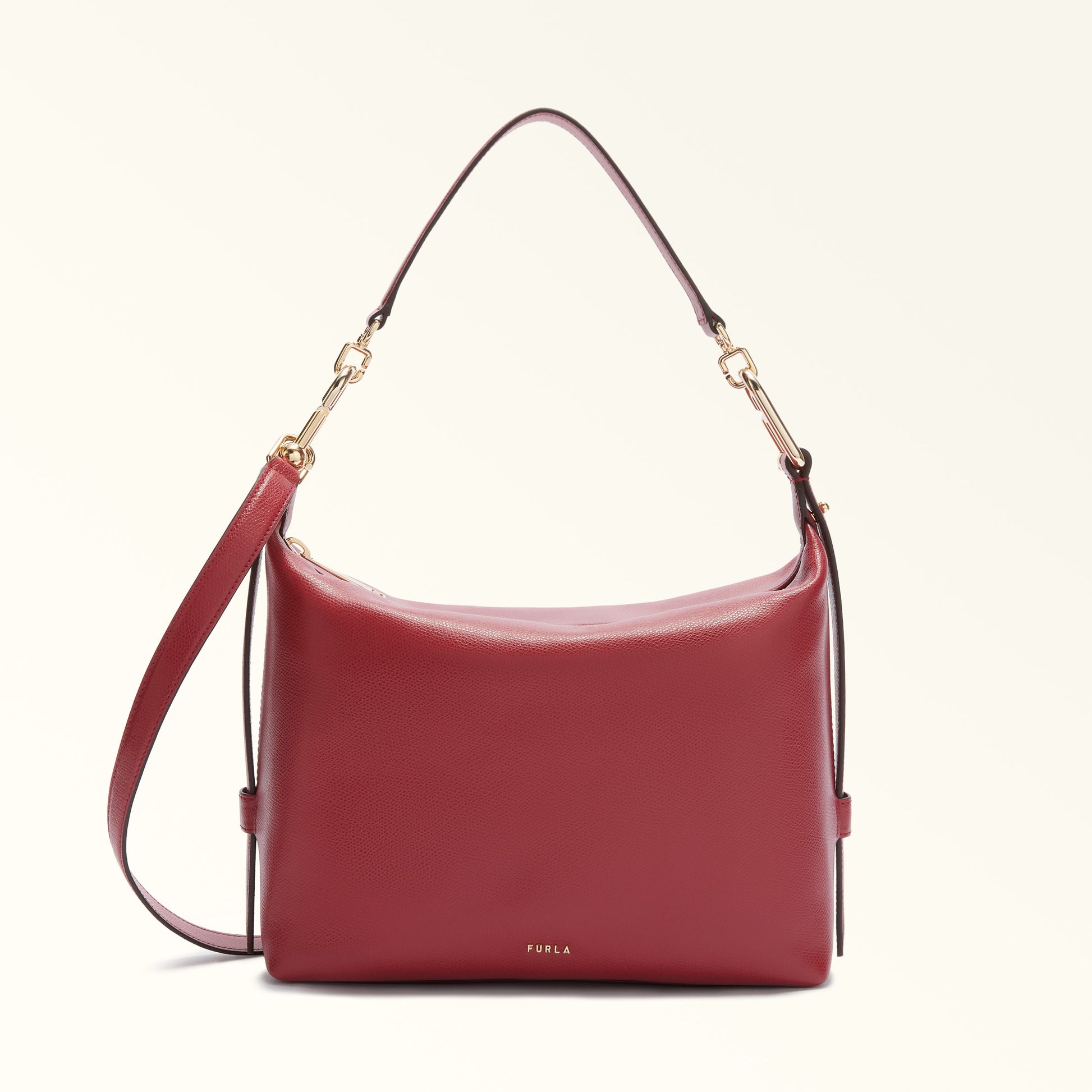 Furla Tonie M Hobo Bag In Leather