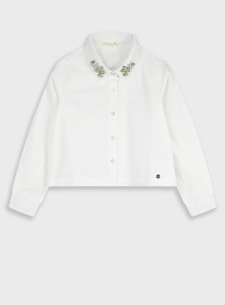 Cotton Girl Shirts - White