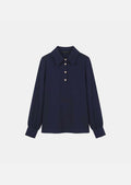 Tessy top in navy by Tara Jarmon