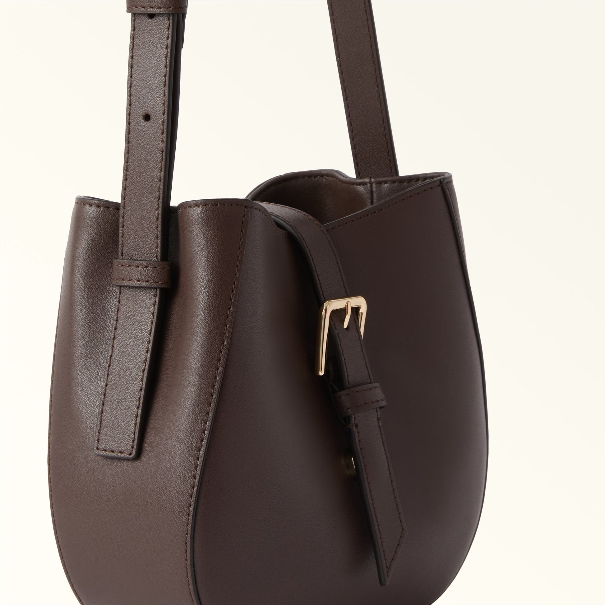 Furla Dora Mini Bucket Bag in Brown - Bags 