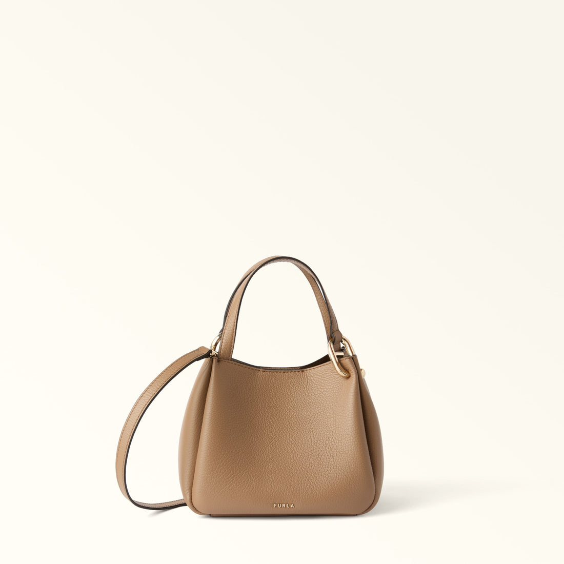 Furla Nuvola Mini Tote in Brown - Bags 