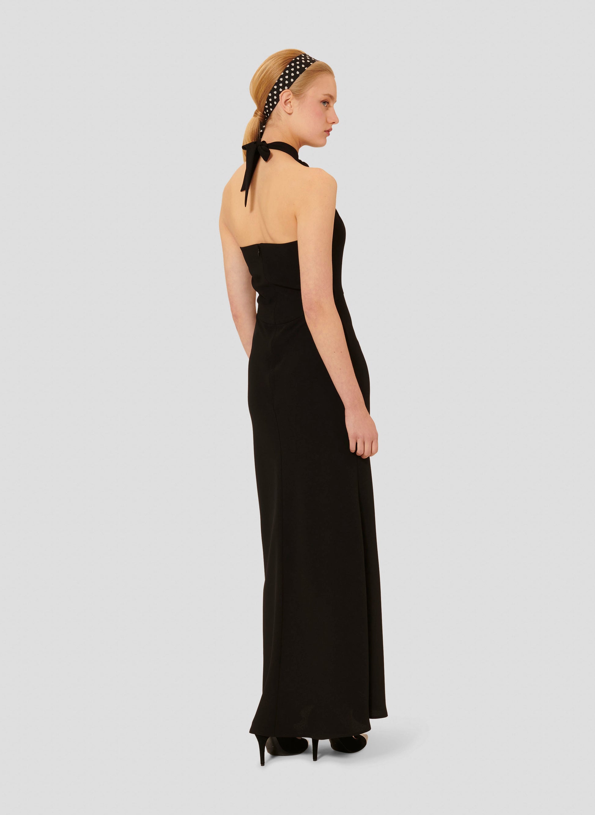 Rosange black crepe dress by Tara Jarmon Lebanon