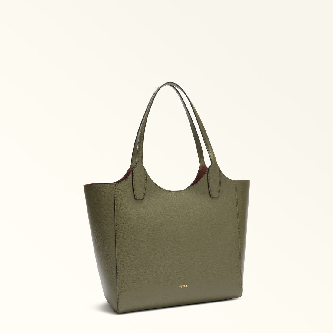 Furla Lea M Tote in Green - Bags 