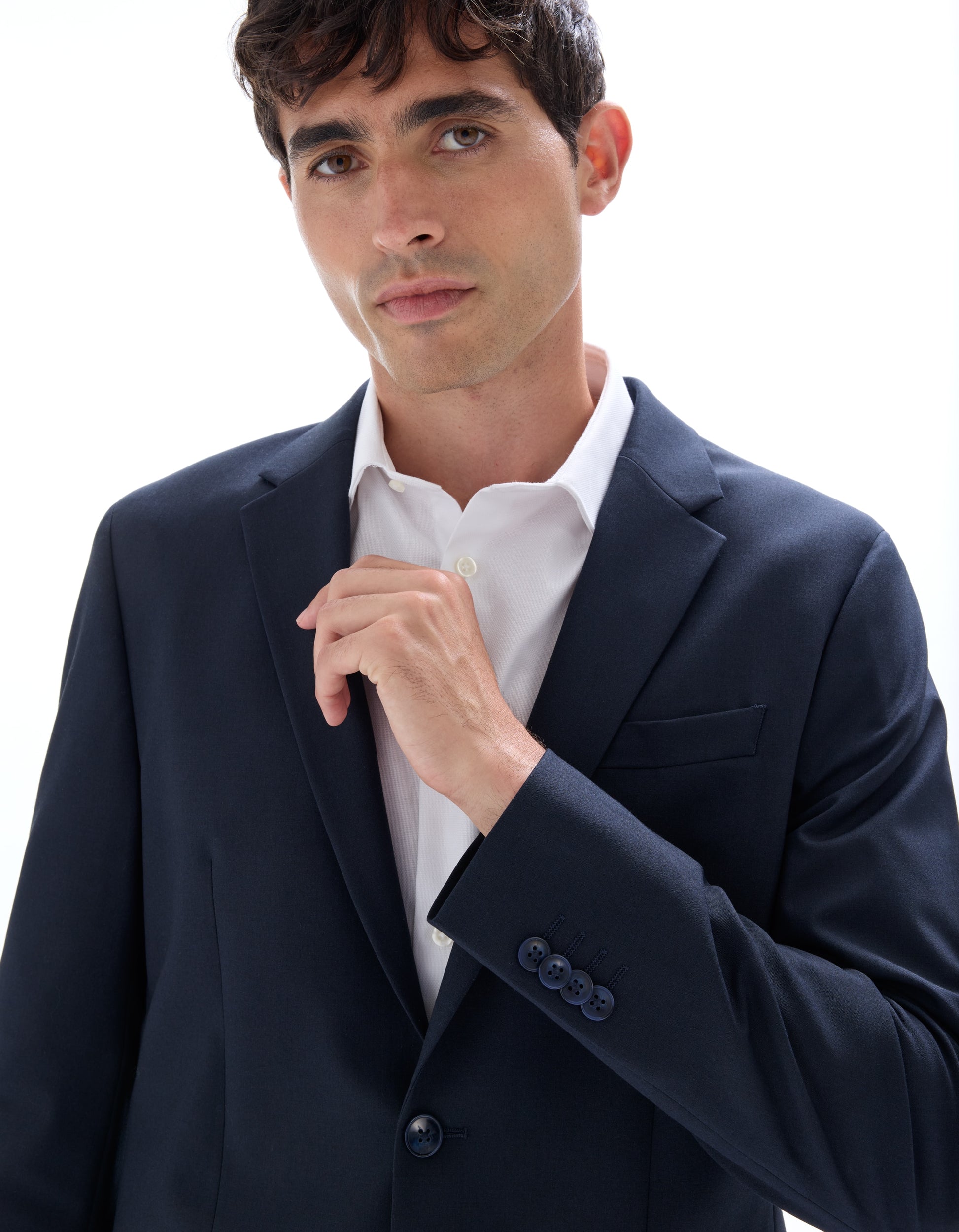 Navy Suit Jacket for Men