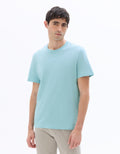 Regular Fit Crew Neck 100% Cotton T-Shirt Celio