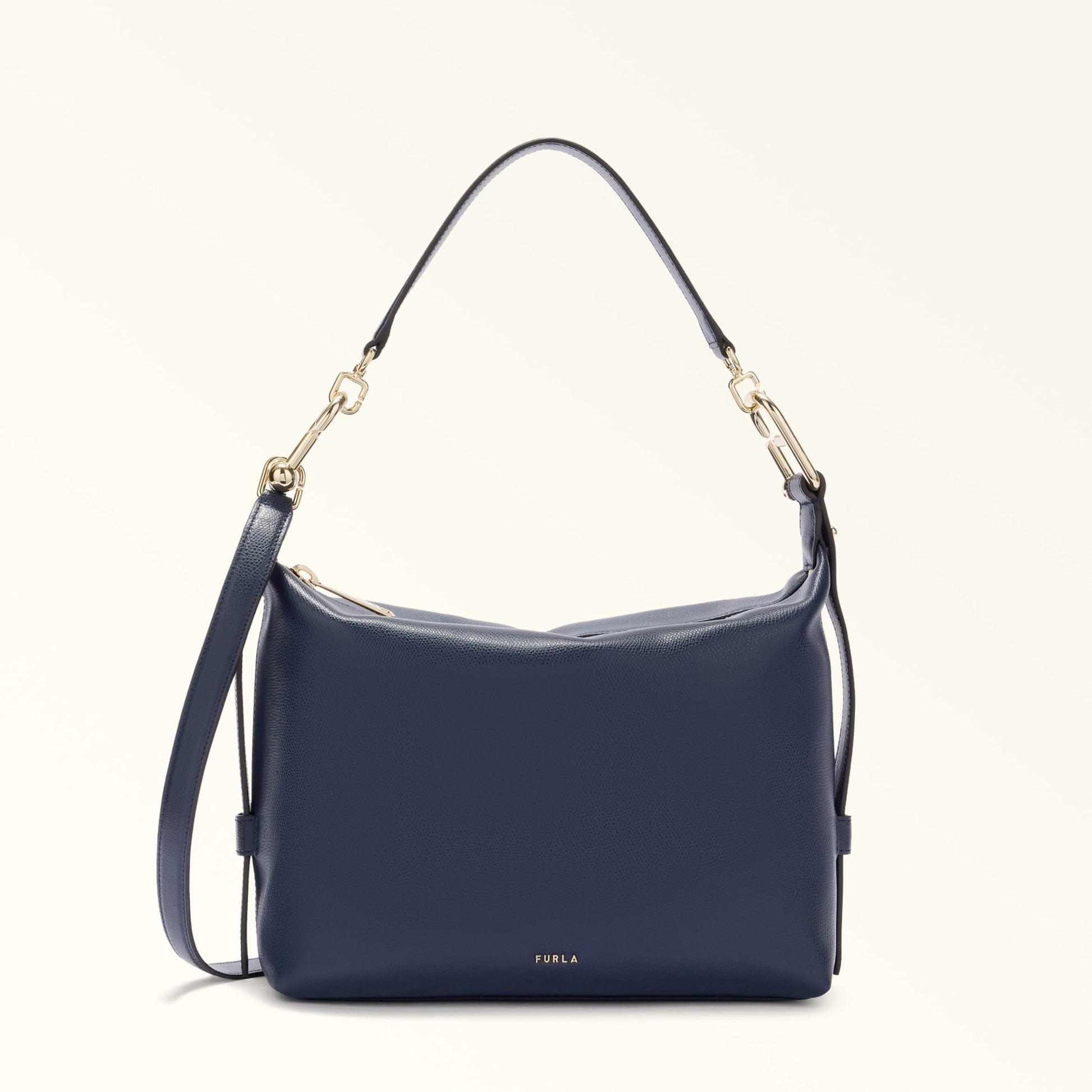 Furla Tonie M Hobo Bag In Leather