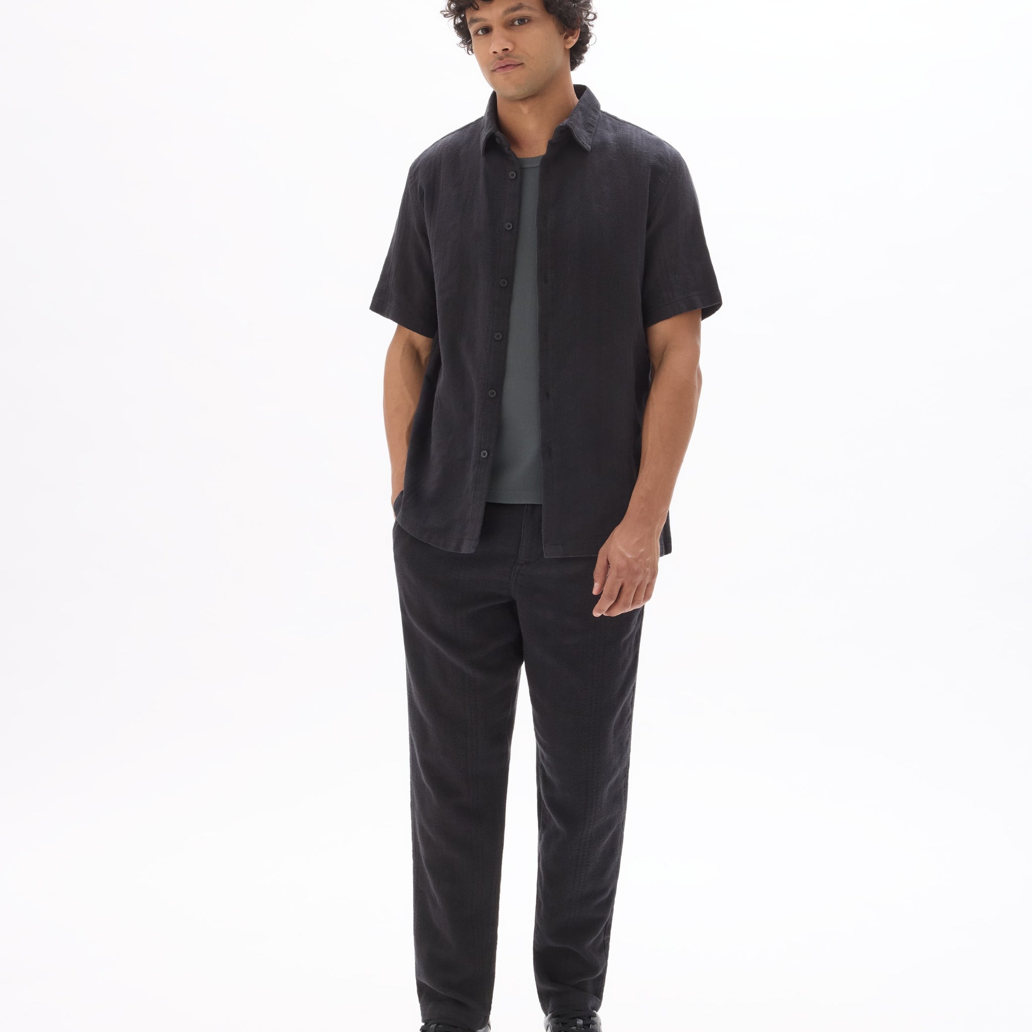 MAJACQUAR BLACK SS TSHIRT - Celio lebanon
