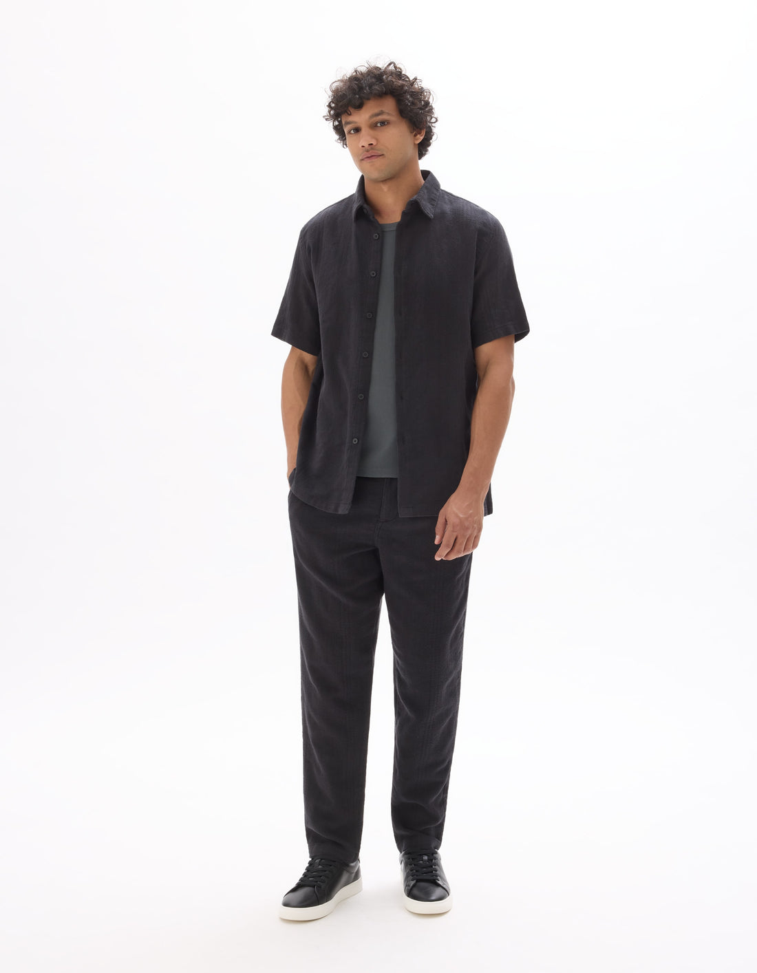 MAJACQUAR BLACK SS TSHIRT - Celio lebanon