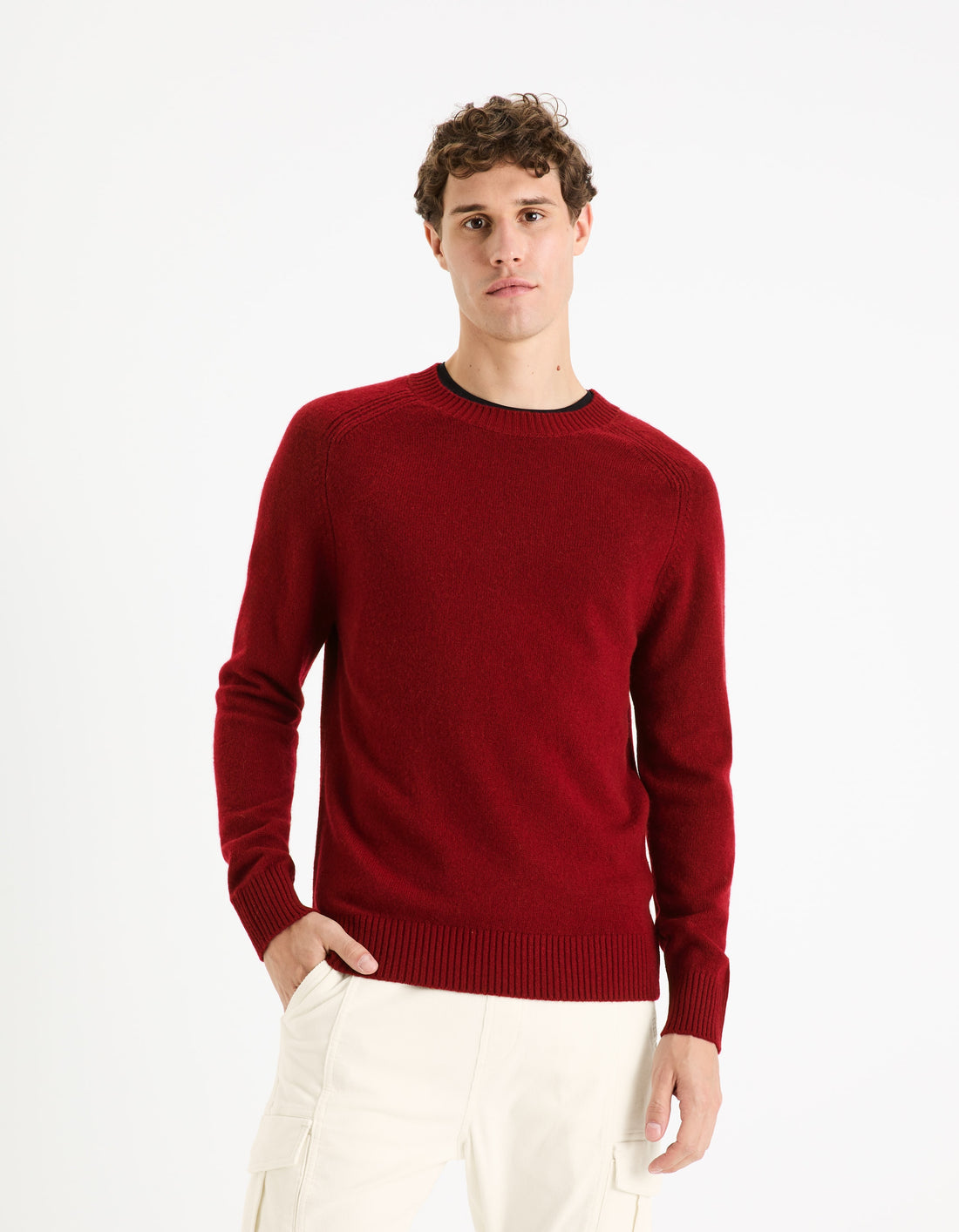 CEWOOL BURGUNDY CRE NE JUM - Celio lebanon