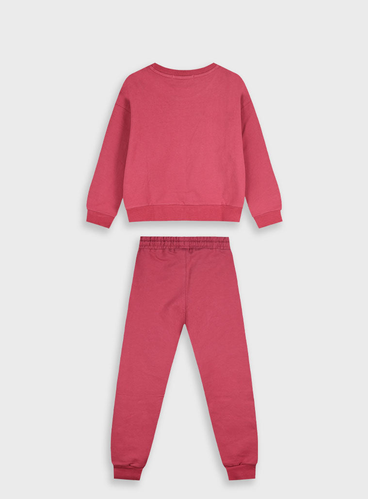 Children's Red Tracksuit For Girl Energiers