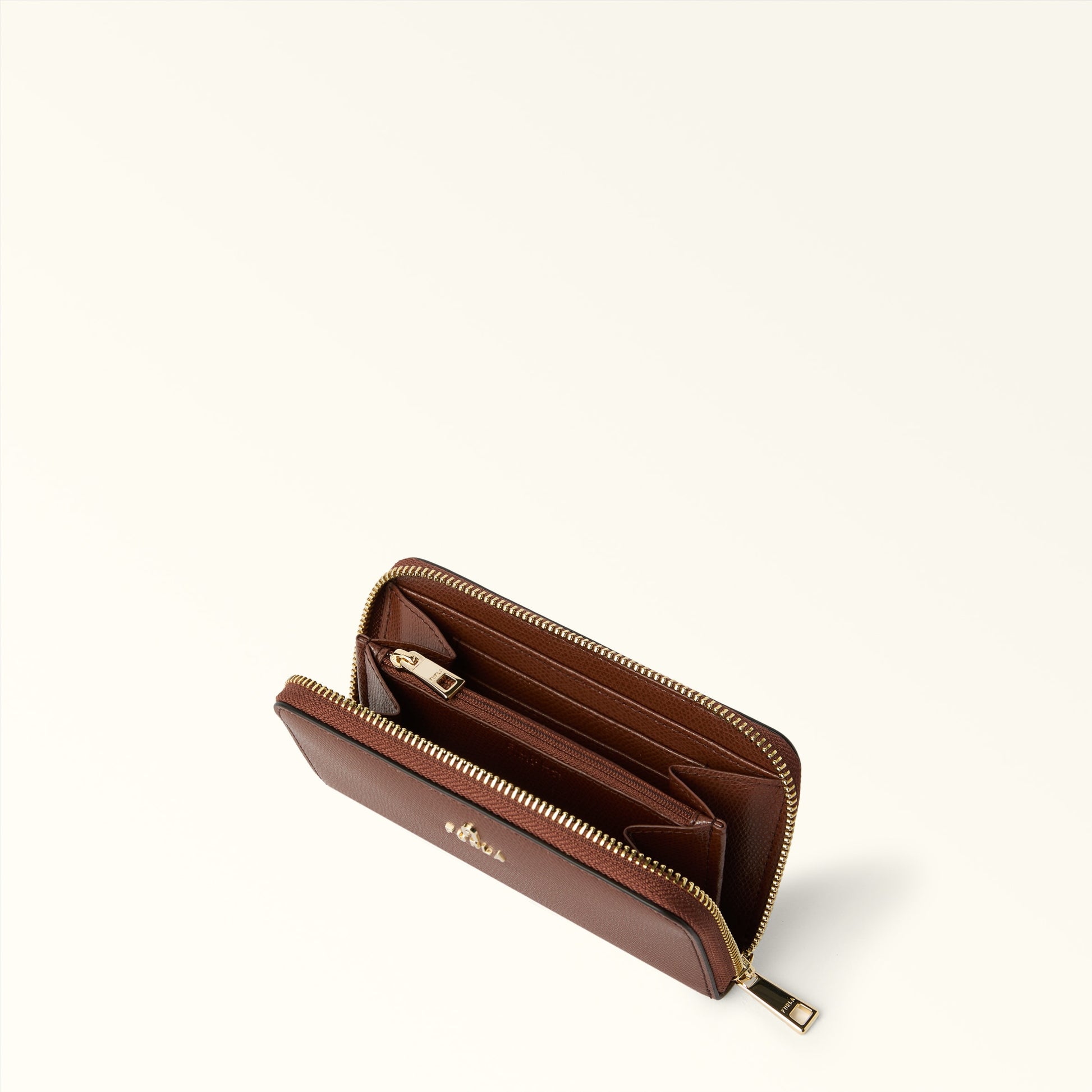 Furla Camelia M Zip Around Slim in Brown - Wallets 