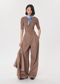 Polly sweater in camel by Tara Jarmon