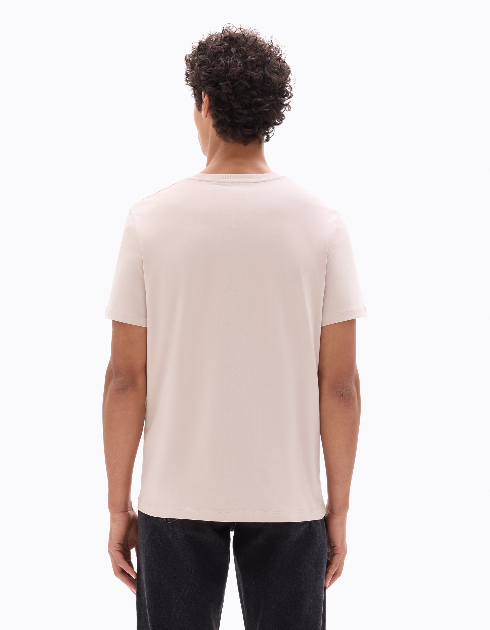 Beige Clay Short sleeves TShirt for men