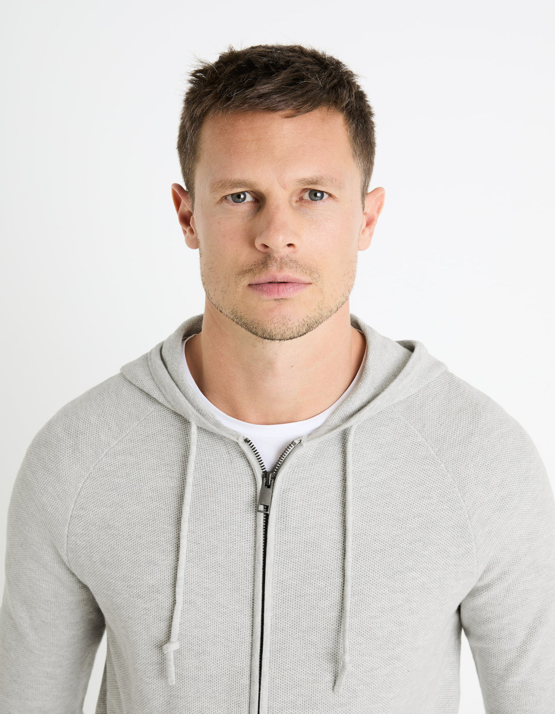 CEPICKY GREY MEL CARDIGAN - Celio lebanon