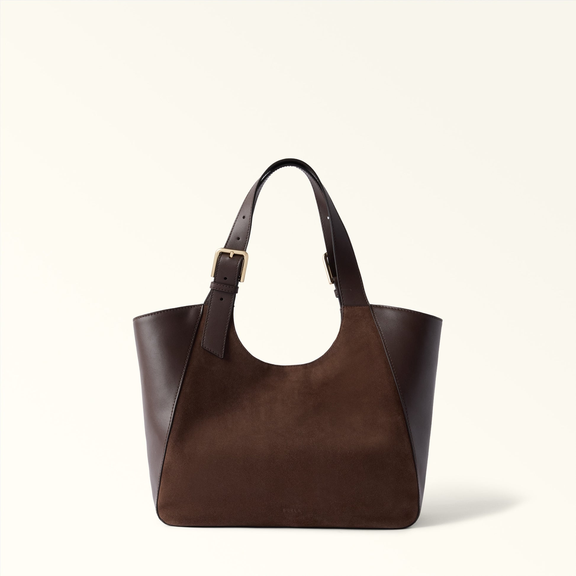 Furla Dora M Tote in Brown - Bags 
