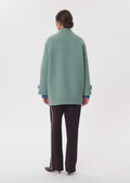 Maurice coat in green by Tara Jarmon