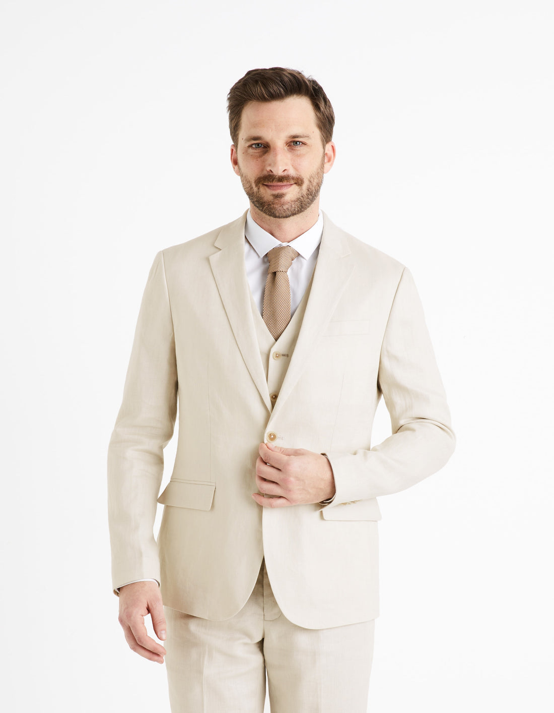 naturel suit jacket