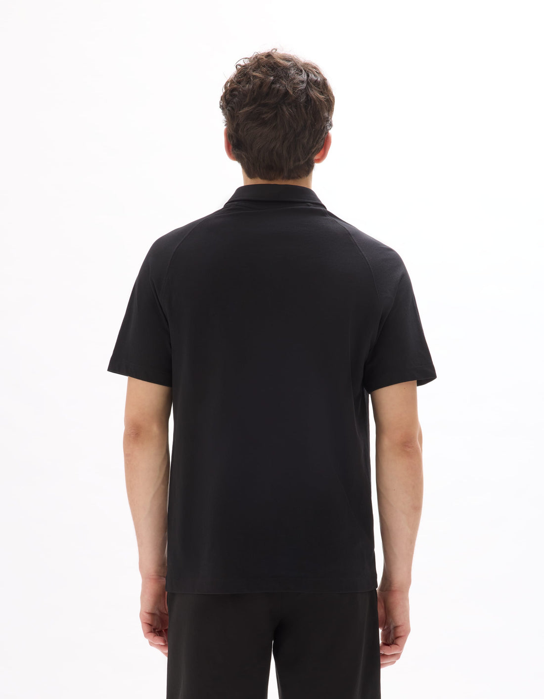 black Short sleeves Polo