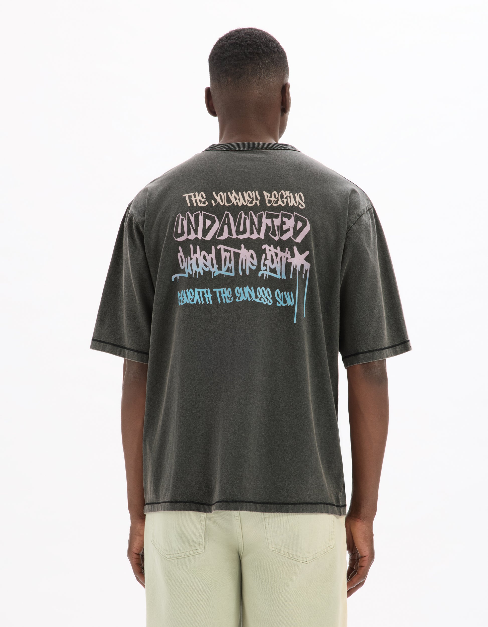 Black Short Sleeves Tshirt - Celio Lebanon