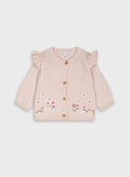  Pink Infant'S Cardigan For Girl