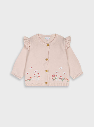  Pink Infant'S Cardigan For Girl