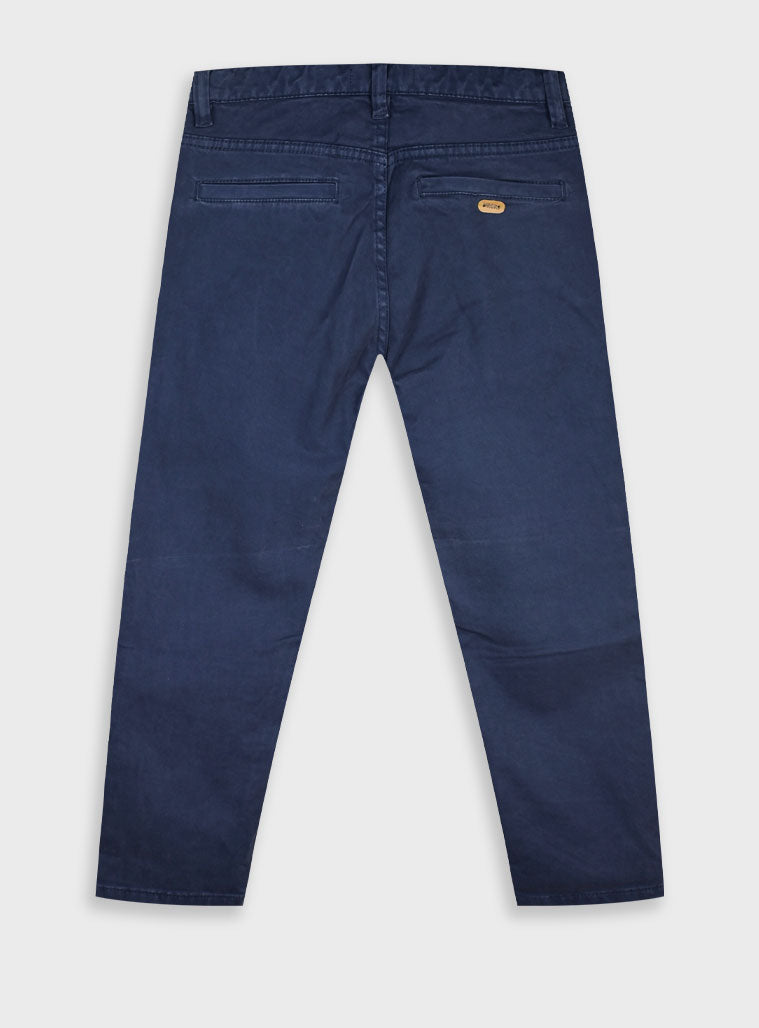 Children's Navy Trousers For Boy