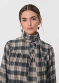 Titien top in khaki by Tara Jarmon