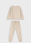 Children's Offwhite Tracksuit For Girl