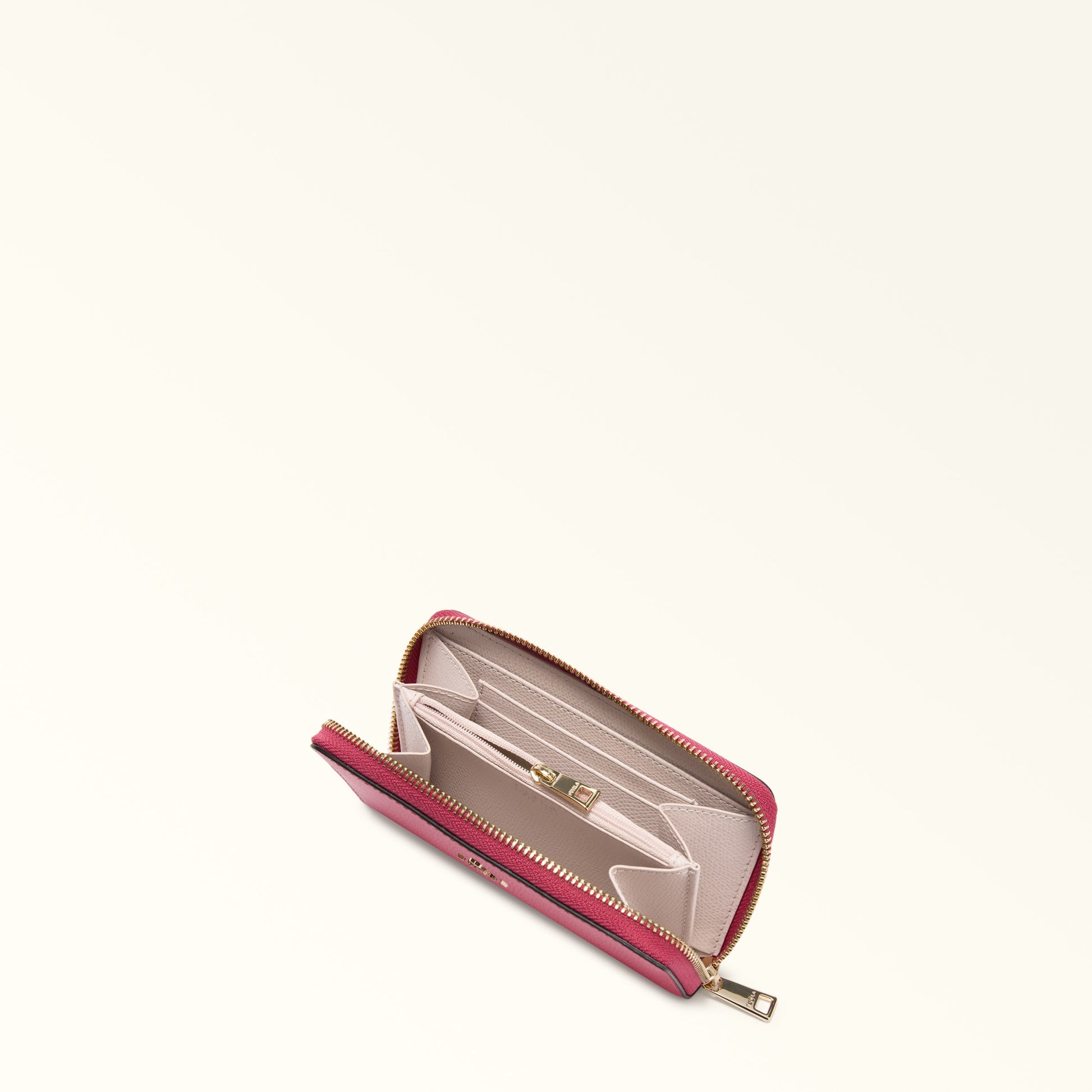Furla Camelia M Zip Around Slim in Pink - Wallets 