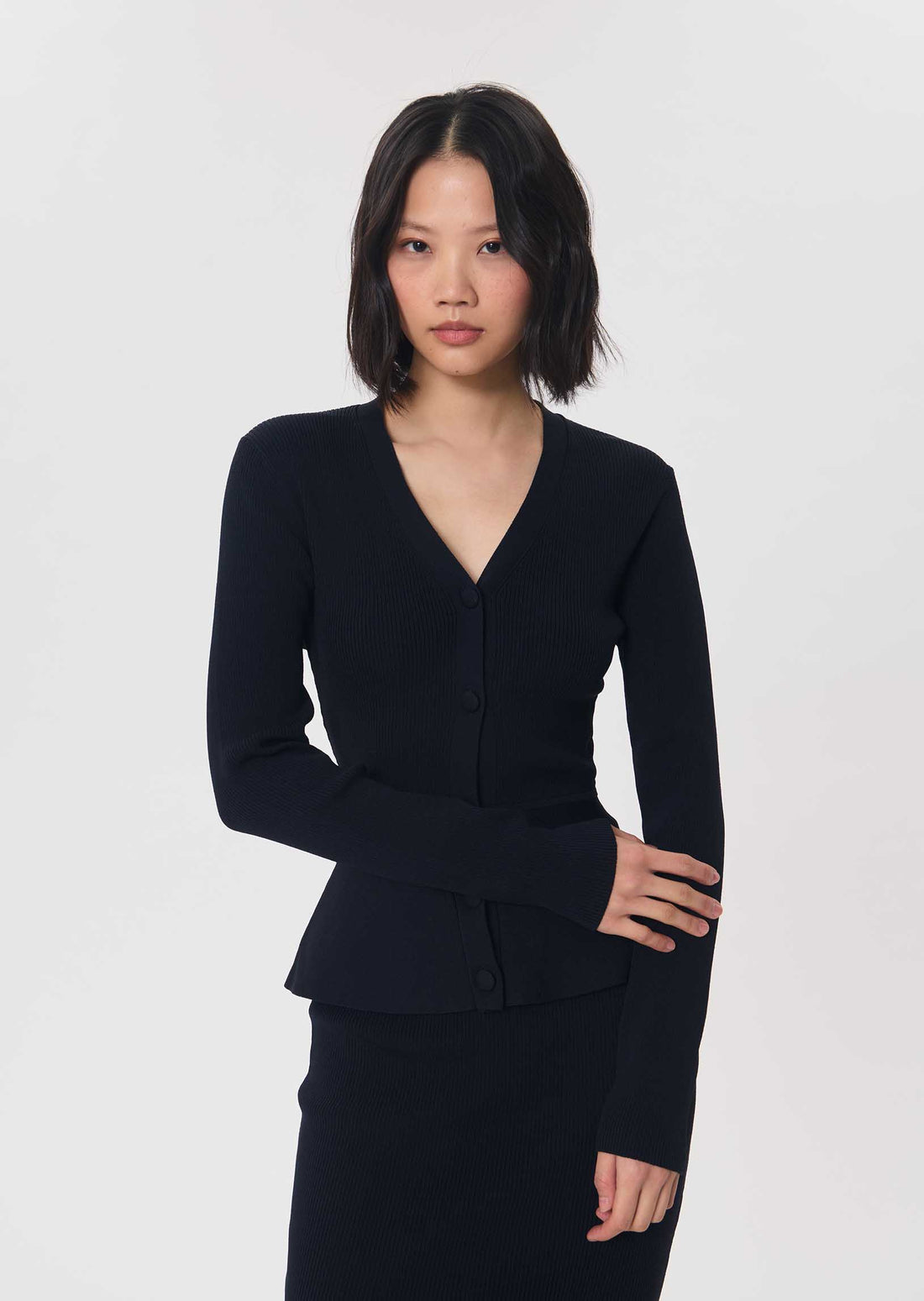 Gisela sweater in navy by Tara Jarmon