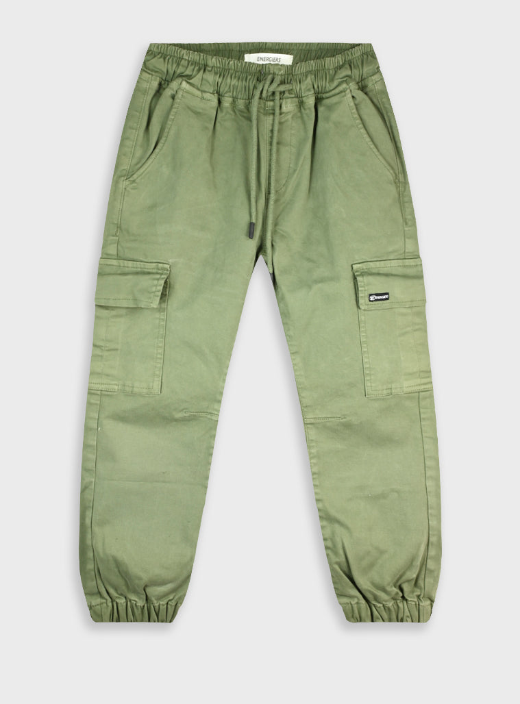 Cotton Boy Trousers - Khaki
