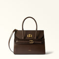 Furla Greta M Top Handle in Brown - Bags 
