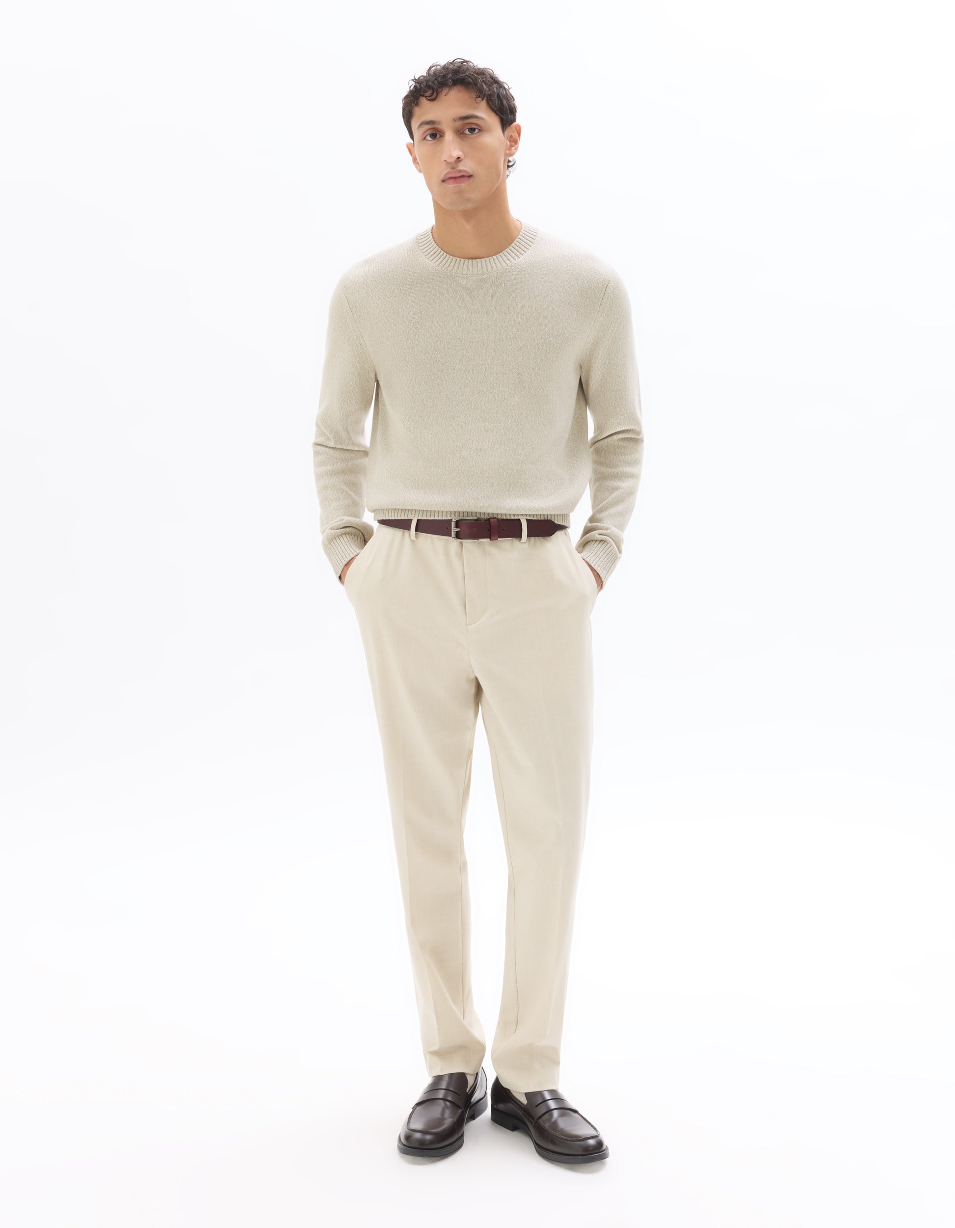 Beige Pants for Men