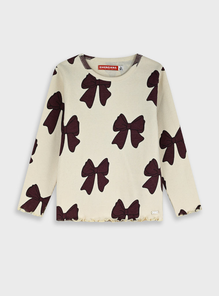 Cotton Girl Blouse - Powder