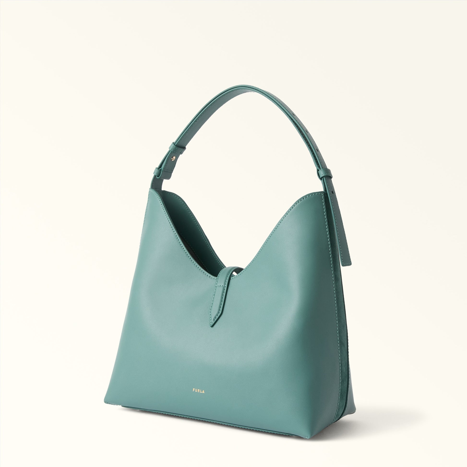 Furla Goccia M Hobo in Green - Bags 