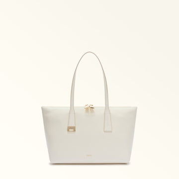 Furla Olivia M Tote in White - Bags 