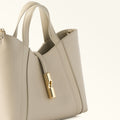 Furla Goccia S Tote in White - Bags 