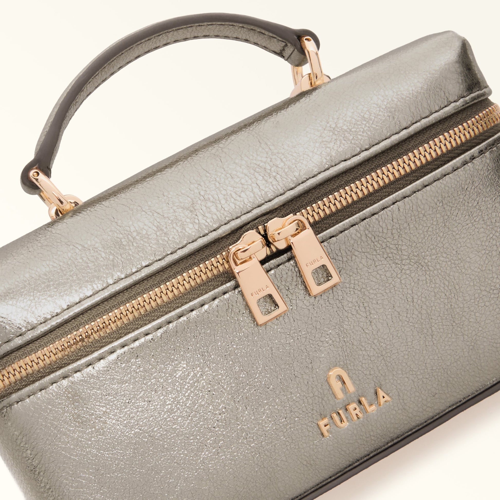Furla Camelia Micro Crossbody Bag In Leather