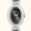 Furla Delizia Oval Case Watch 26X20Mm in Black - Watches 